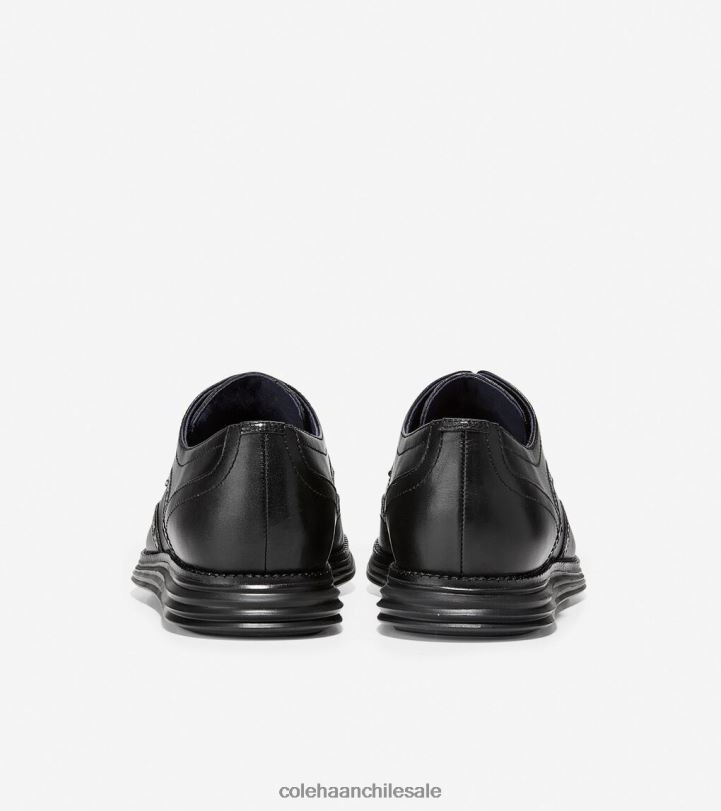 Cole Haan oxford de punta de ala grande original negro B8D8B287 hombres calzado