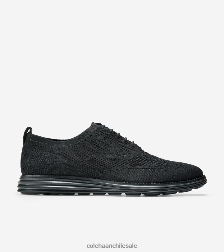 Cole Haan oxford de punta de ala grande original puntada negra B8D8B393 hombres calzado