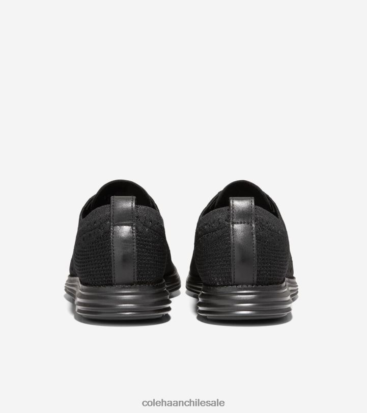 Cole Haan oxford de punta de ala grande original puntada negra B8D8B393 hombres calzado