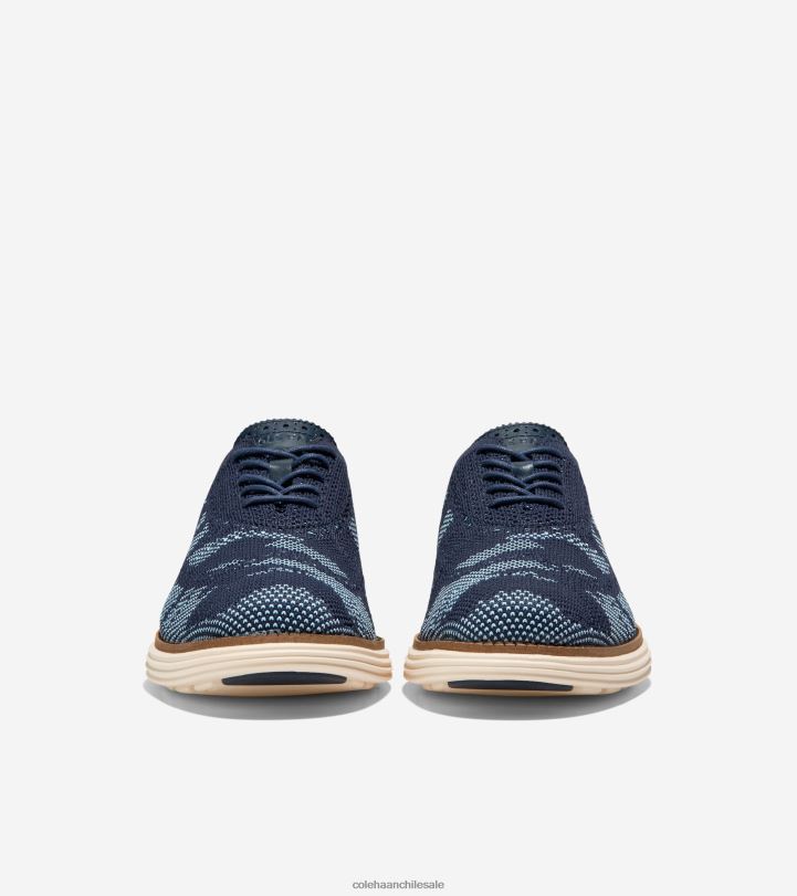 Cole Haan oxford de punta de ala remasterizado original grand blazer azul marino-campana camo stitchlite B8D8B445 hombres calzado