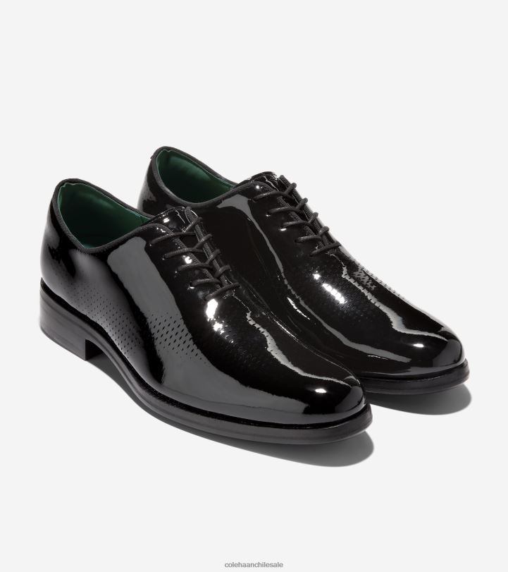 Cole Haan washington grand laser punta de ala oxford charol negro B8D8B422 hombres calzado