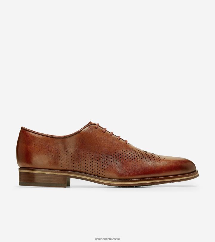 Cole Haan washington grand laser punta de ala oxford cuero marrón británico B8D8B420 hombres calzado