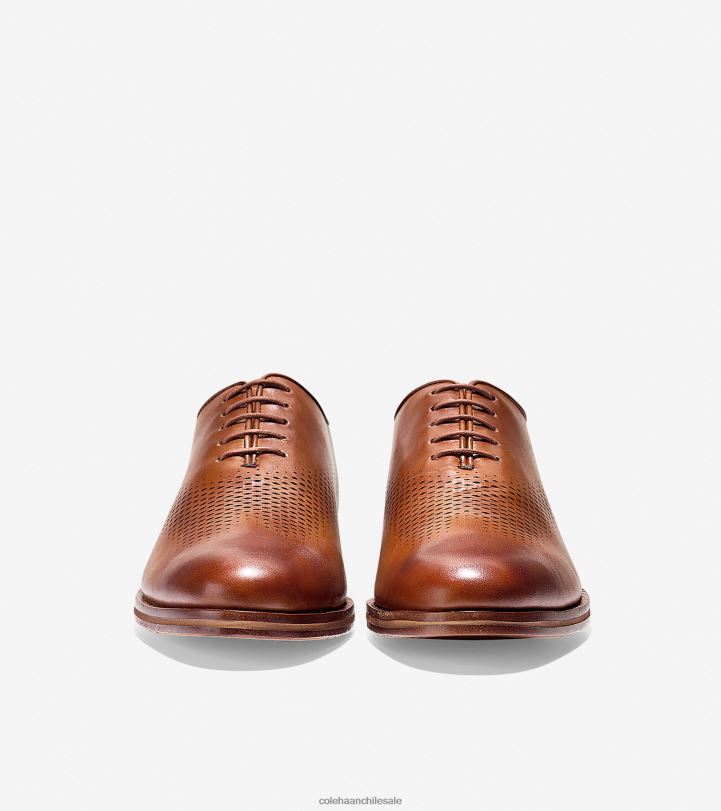 Cole Haan washington grand laser punta de ala oxford cuero marrón británico B8D8B420 hombres calzado