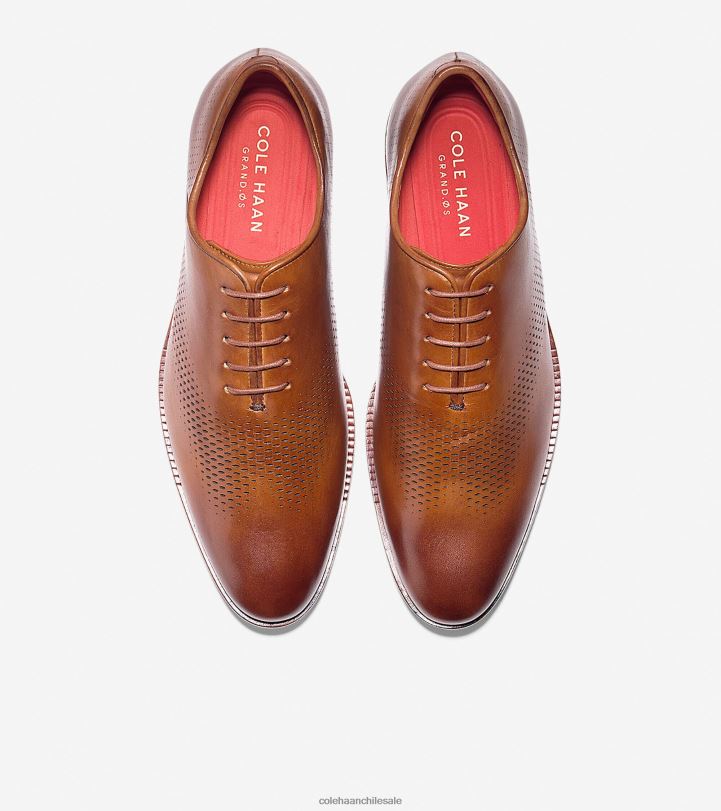 Cole Haan washington grand laser punta de ala oxford cuero marrón británico B8D8B420 hombres calzado
