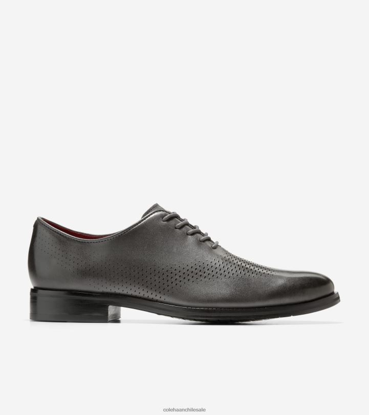 Cole Haan washington grand laser punta de ala oxford rayas grises B8D8B423 hombres calzado