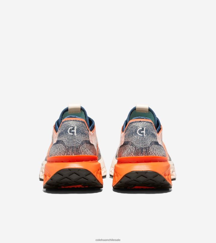 Cole Haan 5.Zerogrand Zapatilla para correr con puntada bordada alférez azul-nectarina-marfil B8D8B460 hombres calzado