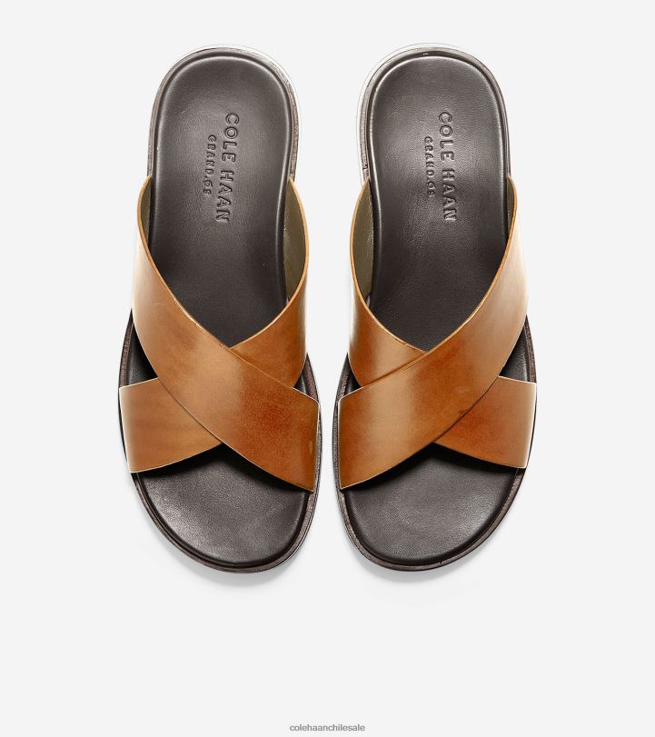 Cole Haan sandalia cruzada goldwyn 2.0 bronceado británico suave B8D8B340 hombres calzado