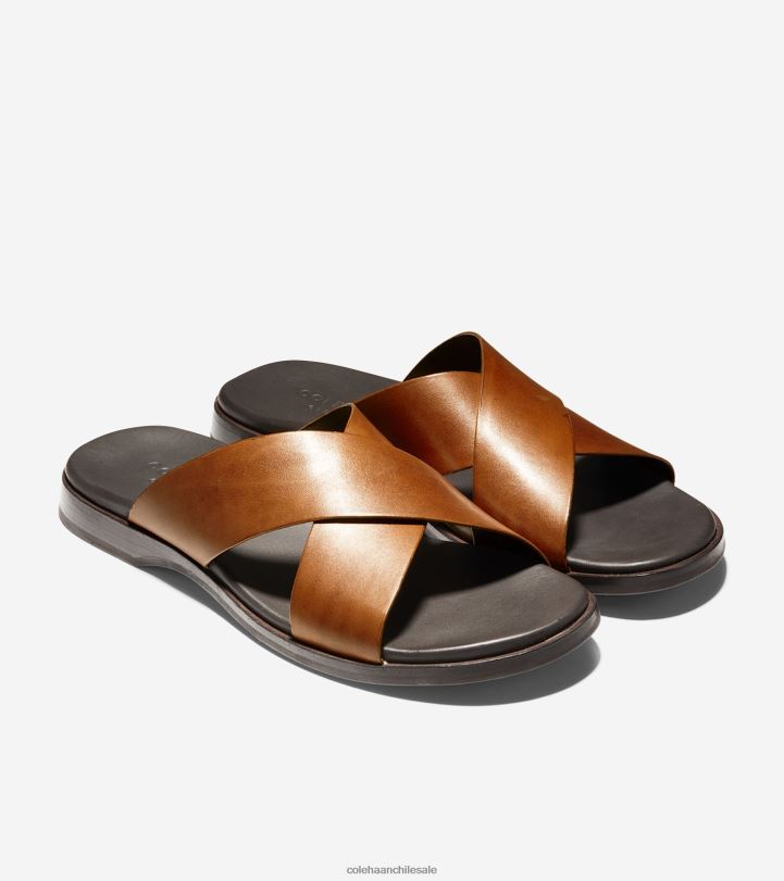 Cole Haan sandalia cruzada goldwyn 2.0 bronceado británico suave B8D8B340 hombres calzado