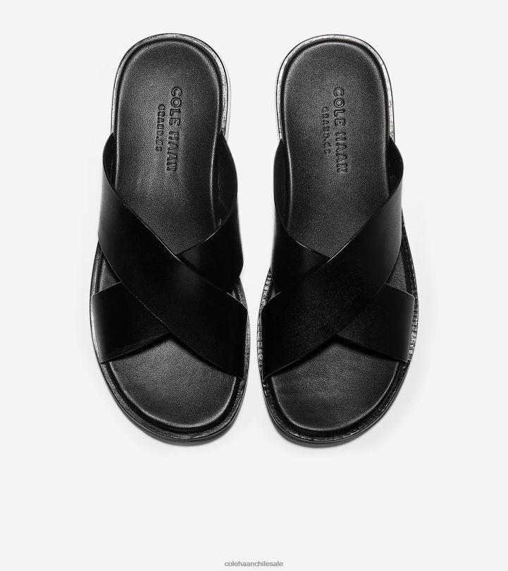 Cole Haan sandalia cruzada goldwyn 2.0 negro liso B8D8B341 hombres calzado