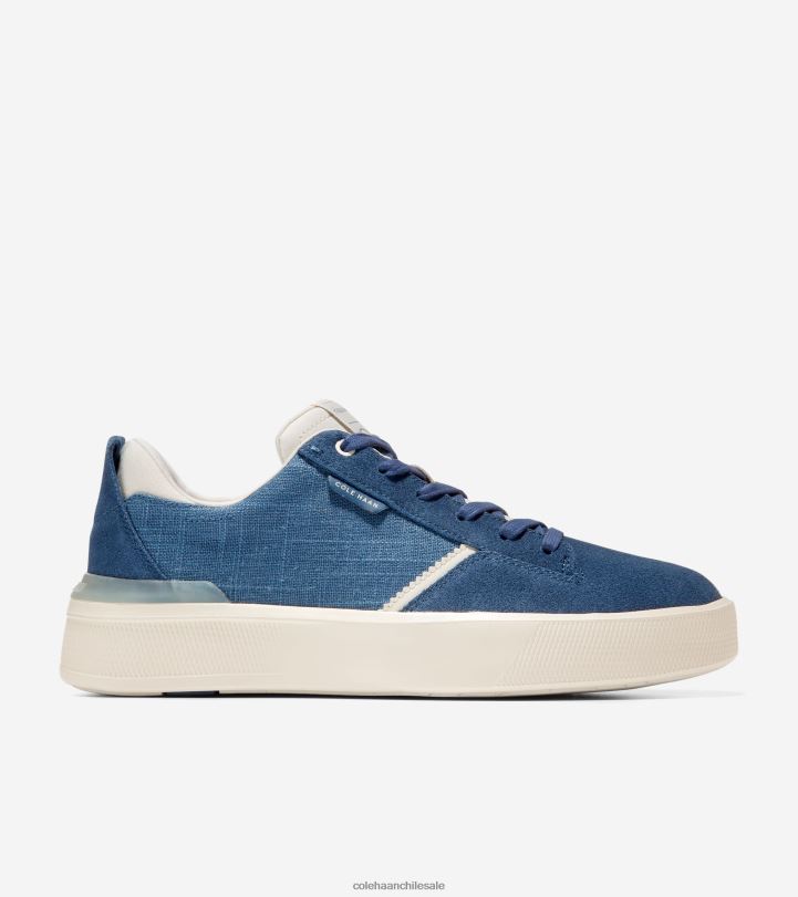 Cole Haan tenis grandpro crew alférez azul-marfil B8D8B307 hombres calzado