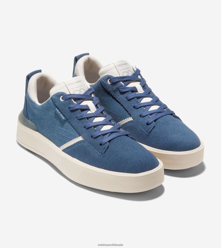Cole Haan tenis grandpro crew alférez azul-marfil B8D8B307 hombres calzado