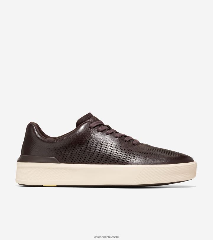 Cole Haan tenis grandpro crew laser chocolate negro-marfil-syrah B8D8B480 hombres calzado