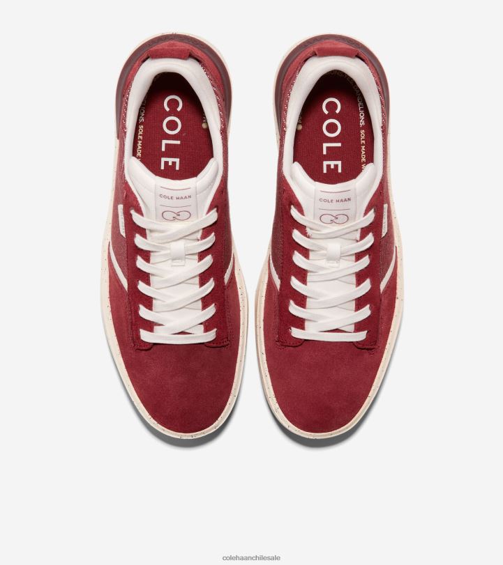 Cole Haan tenis grandpro crew syrah-marfil B8D8B305 hombres calzado