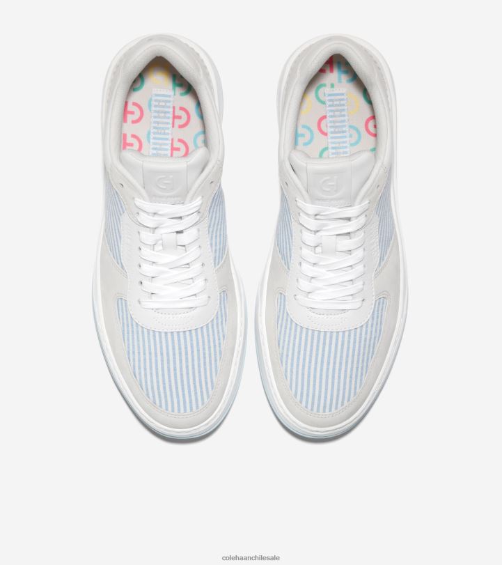 Cole Haan tenis grandpro cruzados seersucker de campana azul B8D8B308 hombres calzado