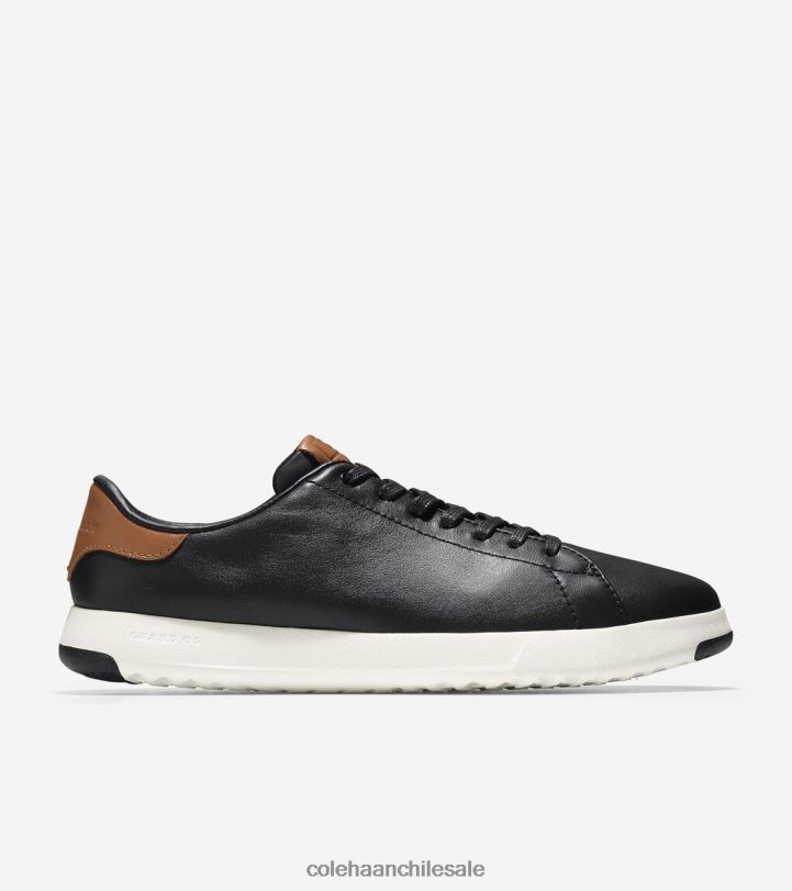 Cole Haan tenis grandpro negro-bronceado británico B8D8B386 hombres calzado