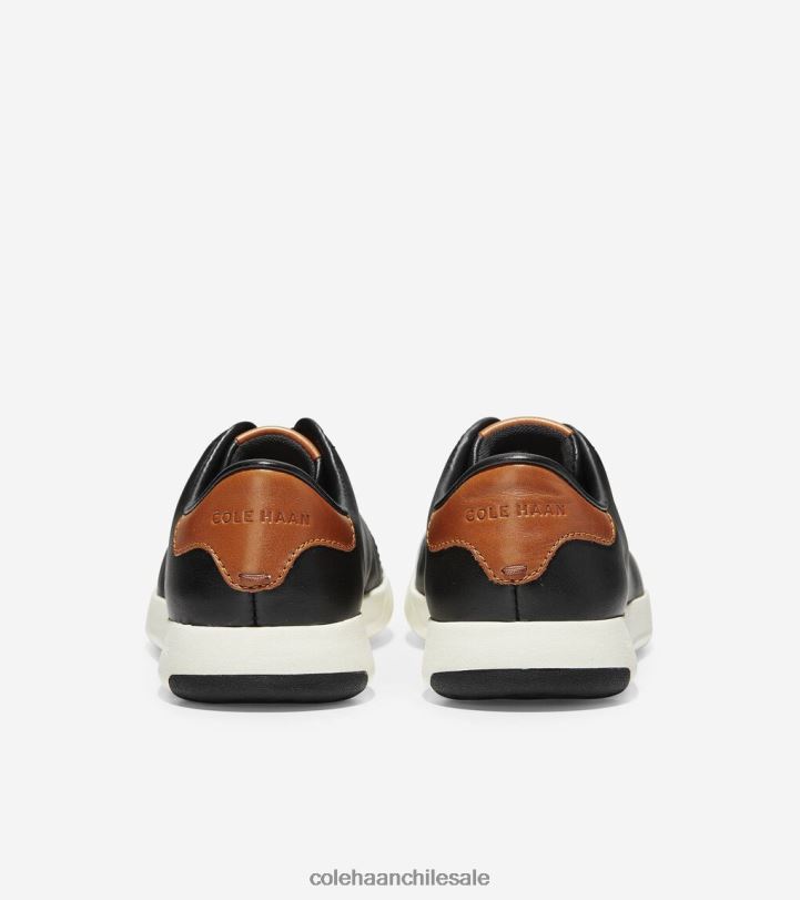 Cole Haan tenis grandpro negro-bronceado británico B8D8B386 hombres calzado