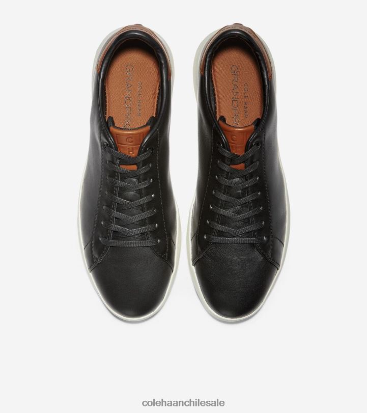 Cole Haan tenis grandpro negro-bronceado británico B8D8B386 hombres calzado