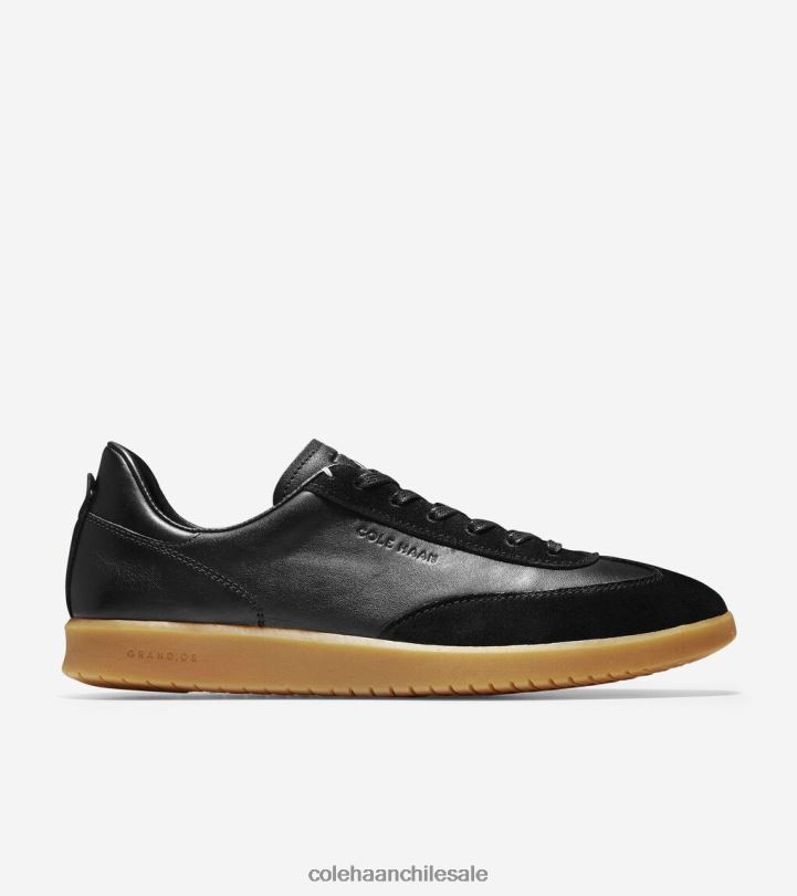 Cole Haan tenis grandpro para césped negro abatanado - ante negro B8D8B456 hombres calzado