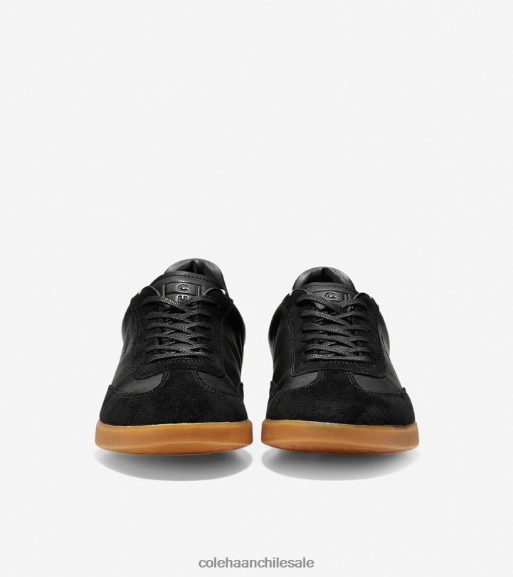 Cole Haan tenis grandpro para césped negro abatanado - ante negro B8D8B456 hombres calzado