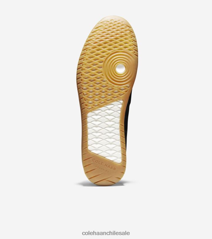 Cole Haan tenis grandpro para césped negro abatanado - ante negro B8D8B456 hombres calzado