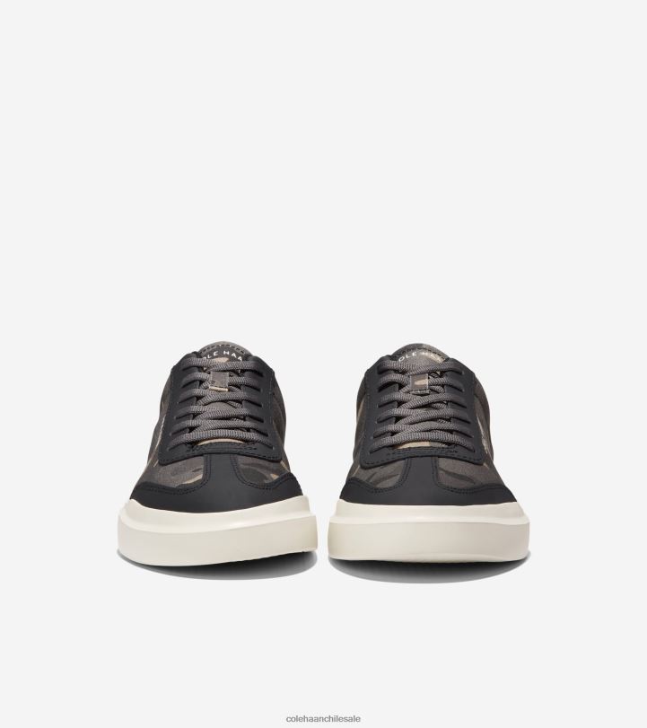 Cole Haan tenis grandpro rally de lona camuflaje de pavimento negro oscuro B8D8B347 hombres calzado