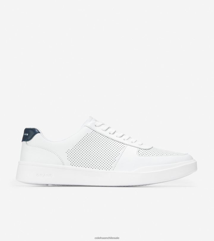 Cole Haan zapatilla de tenis moderna grand crosscourt blanco óptico perforado-pavo real B8D8B345 hombres calzado