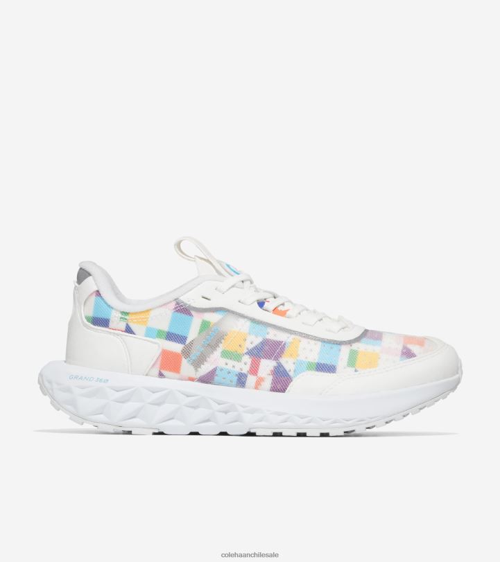 Cole Haan zapatillas de correr zerogrand outpace 3 orgullo blanco multicolor B8D8B313 hombres calzado