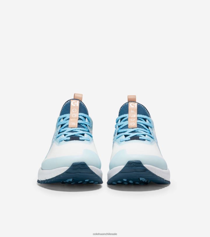 Cole Haan zapato de golf de adelantamiento zerogrand blanco óptico-azul insignia B8D8B411 hombres calzado