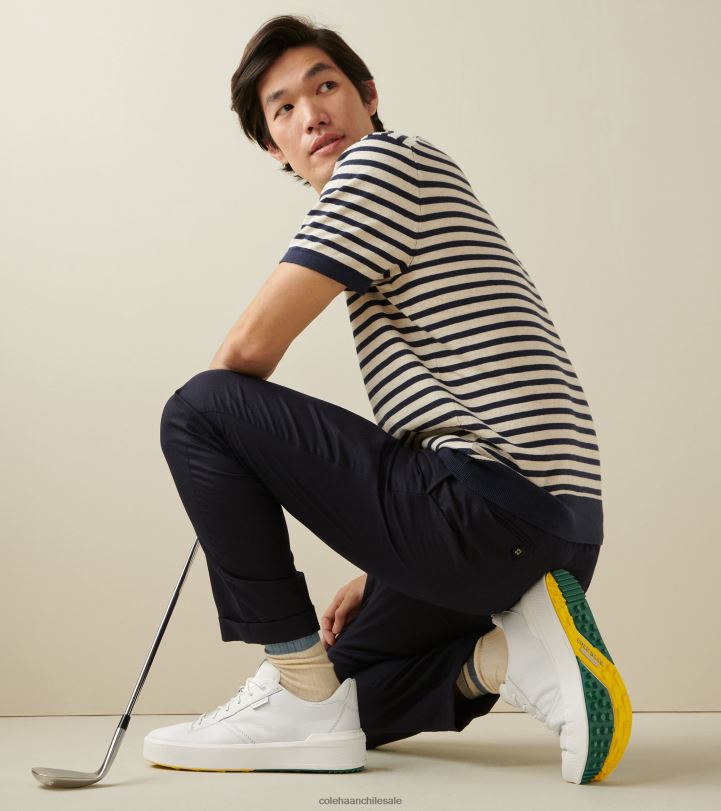 Cole Haan zapato de golf grandpro crew cuero blanco-aventurina B8D8B405 hombres calzado