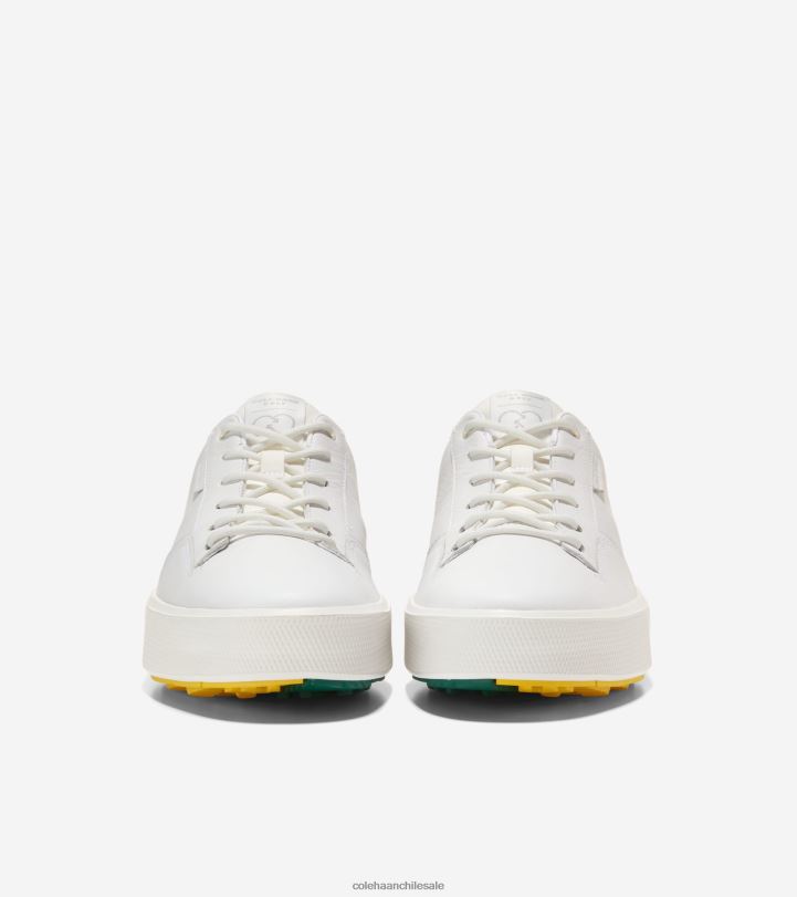 Cole Haan zapato de golf grandpro crew cuero blanco-aventurina B8D8B405 hombres calzado