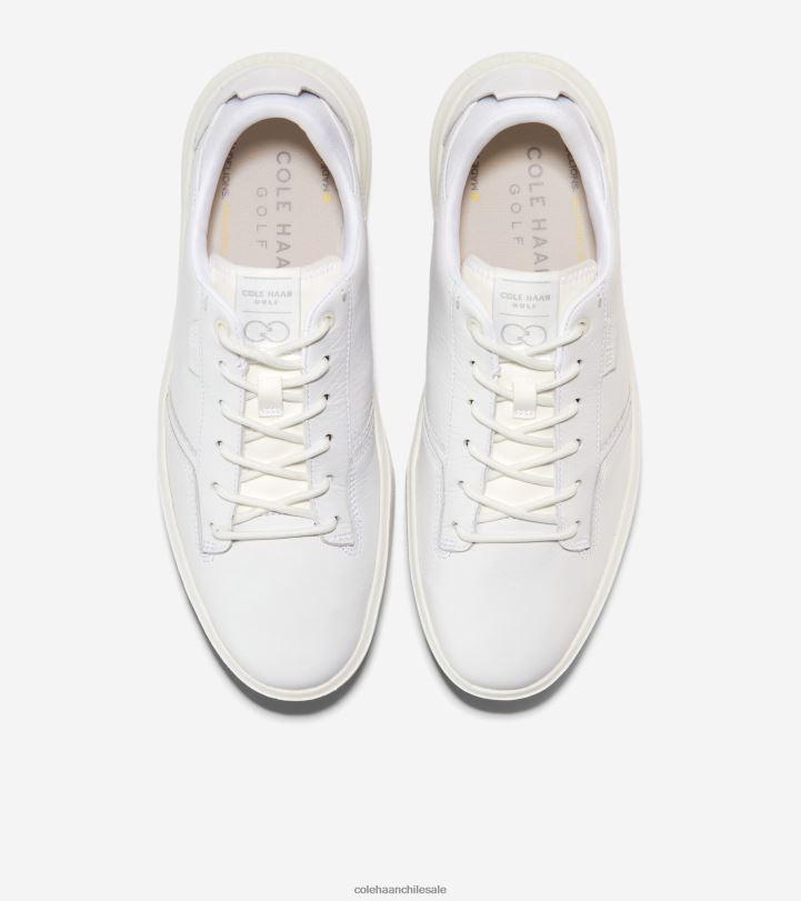 Cole Haan zapato de golf grandpro crew cuero blanco-aventurina B8D8B405 hombres calzado