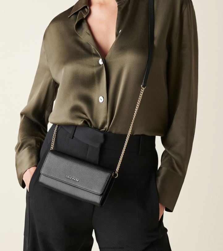 Cole Haan billetera en una cadena negro B8D8B494 mujer accesorios