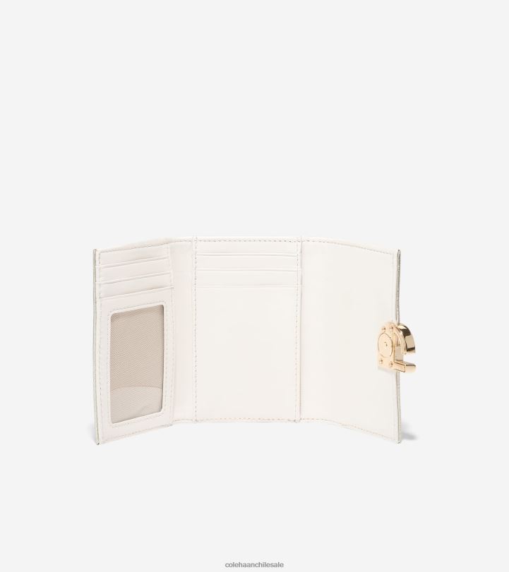 Cole Haan cartera triple de inwood oro B8D8B489 mujer accesorios