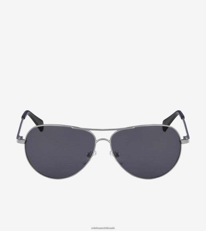 Cole Haan gafas de sol de aviador clásicas plata B8D8B529 mujer accesorios