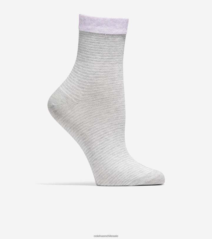 Cole Haan 2 pares de calcetines cortos con rayas gris B8D8B526 mujer accesorios
