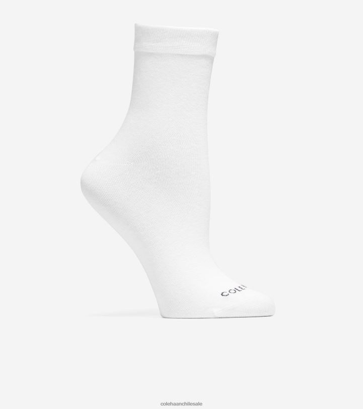 Cole Haan 2 pares de calcetines cortos lisos blanco B8D8B514 mujer accesorios