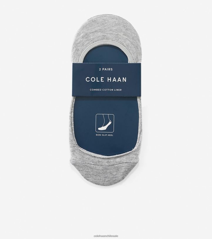 Cole Haan Forro de calcetín de ballet de punto - paquete de 2 brezo gris B8D8B508 mujer accesorios