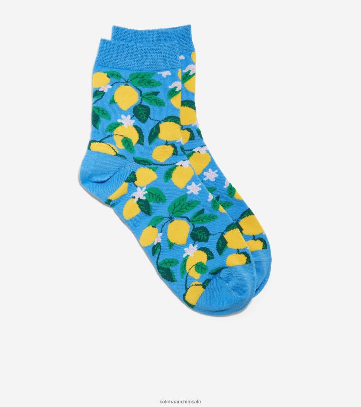 Cole Haan calcetines cortos con estampado de limones azul B8D8B524 mujer accesorios