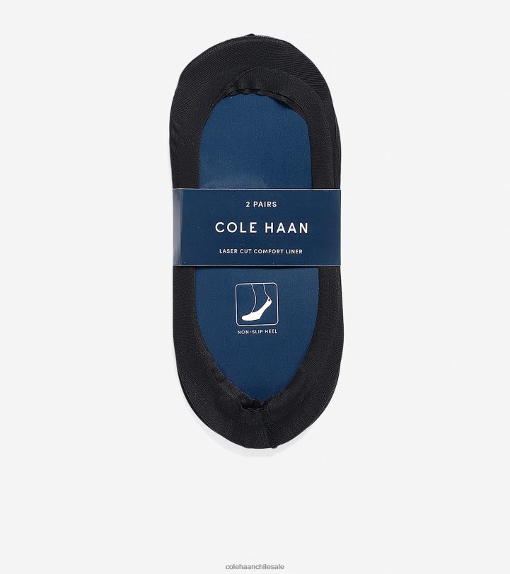 Cole Haan forro de calcetín cortado con láser - paquete de 2 negro B8D8B512 mujer accesorios