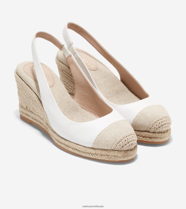 Cole Haan alpargata cloudfeel cuña slingback blanco natural B8D8B33 mujer calzado