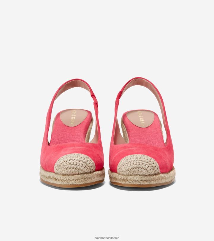 Cole Haan alpargata cloudfeel cuña slingback gamuza de geranio B8D8B31 mujer calzado