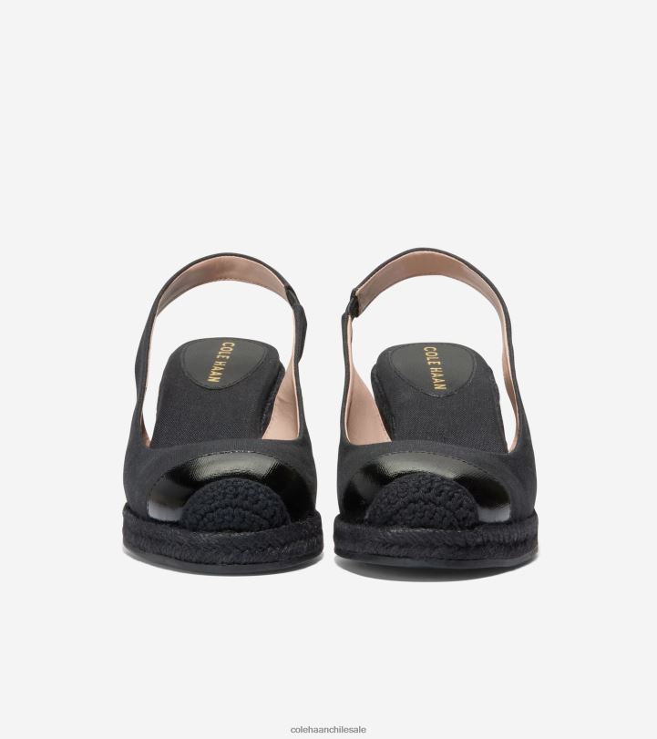 Cole Haan alpargata cloudfeel cuña slingback negro B8D8B34 mujer calzado