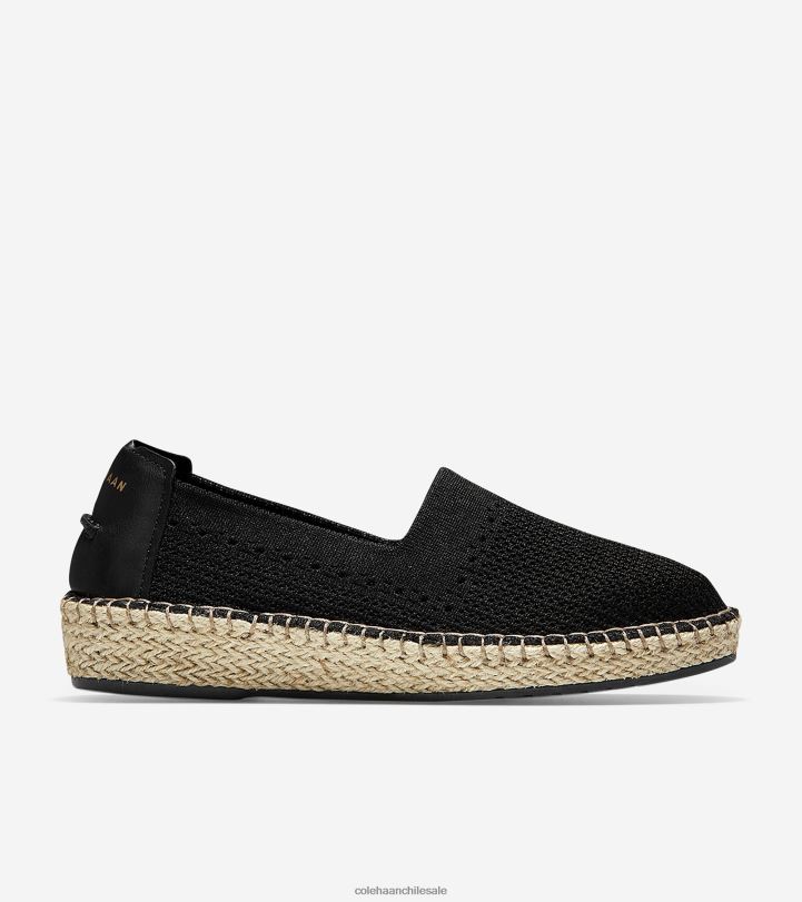 Cole Haan alpargatas cloudfeel negro B8D8B88 mujer calzado