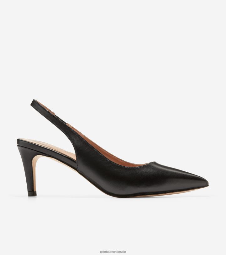 Cole Haan bomba con correa trasera vandam negro B8D8B152 mujer calzado