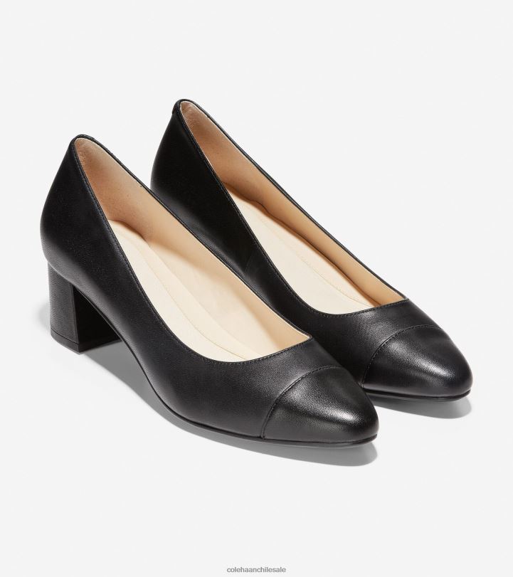 Cole Haan bomba de tacón de bloque go-to negro B8D8B230 mujer calzado