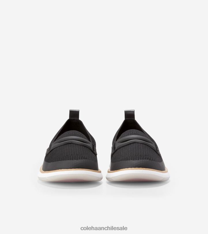 Cole Haan 4. mocasín zerogrand puntada negra-baya brillante B8D8B136 mujer calzado