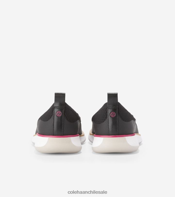 Cole Haan 4. mocasín zerogrand puntada negra-baya brillante B8D8B136 mujer calzado