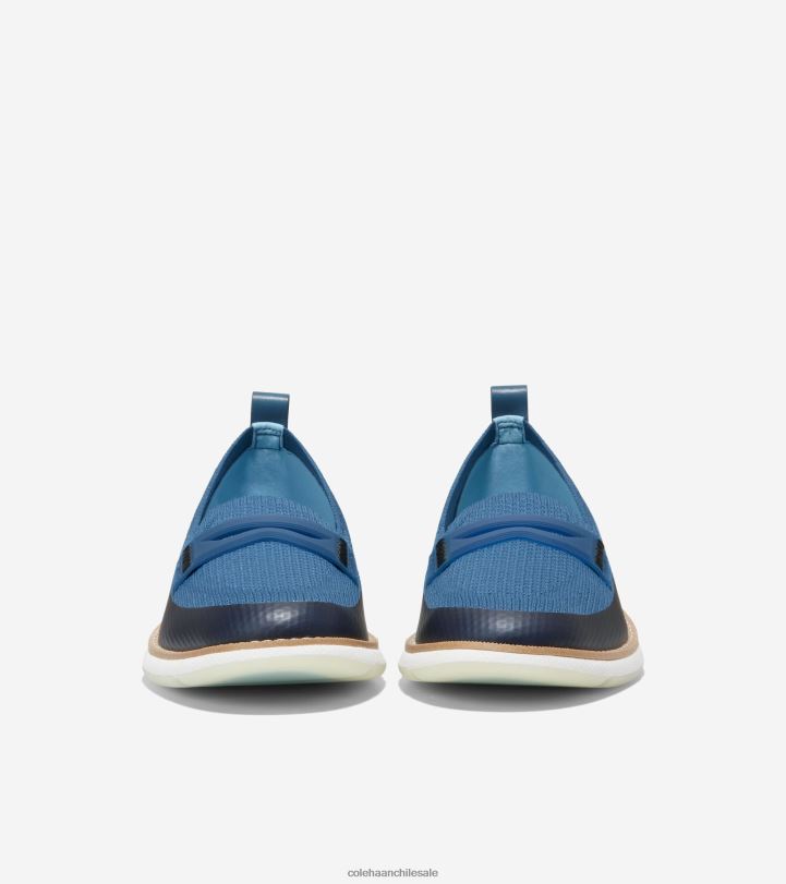Cole Haan 4. mocasín zerogrand punto azul-blanco óptico stitchlite B8D8B133 mujer calzado