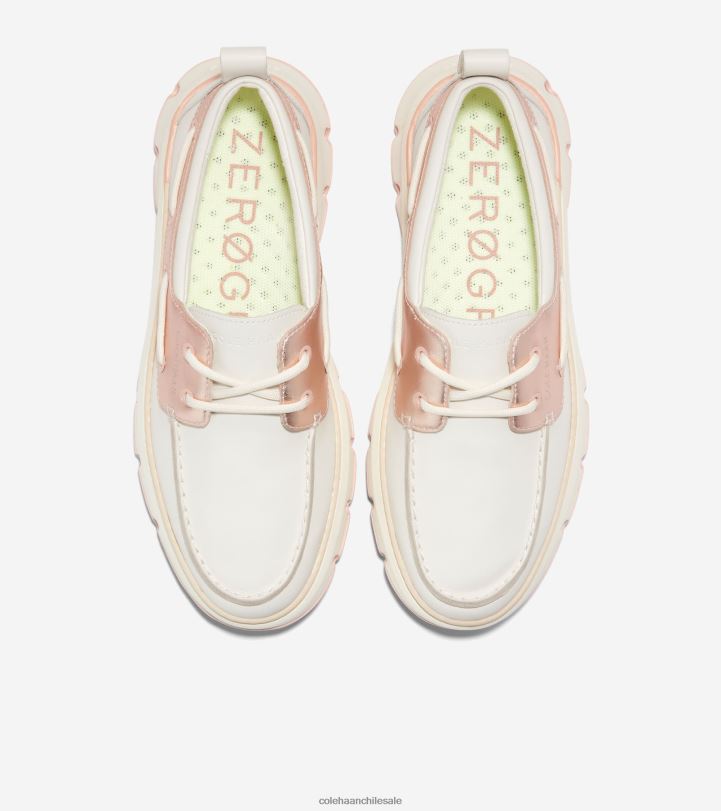 Cole Haan 4.zapato náutico de regata zerogrand marfil-agua-de-rosa-metálico-rosa-nube B8D8B18 mujer calzado