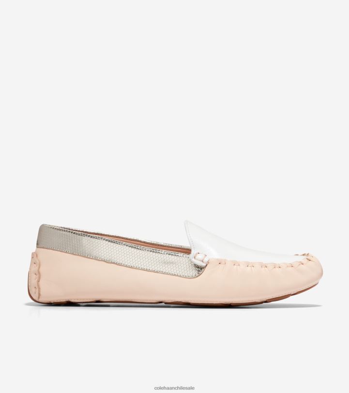 Cole Haan conductor de evelyn bronceado-metálico-marfil B8D8B65 mujer calzado